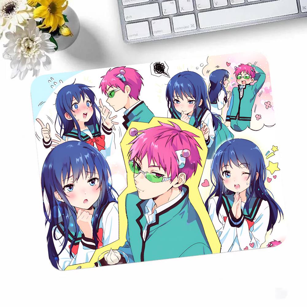 Anime The Disastrous Life Of Saiki K Mousepad Small LockEdge Mouse Pad For Gamers Computer Desk Pad Rectangular Anti-slip Rubber 180x220x2mm
Anime The Disastrous Life Of Saiki K Mousepad Small LockEdge Mouse Pad For Gamers Computer Desk Pad Rectangular Anti-slip Rubber 180x220x2mm