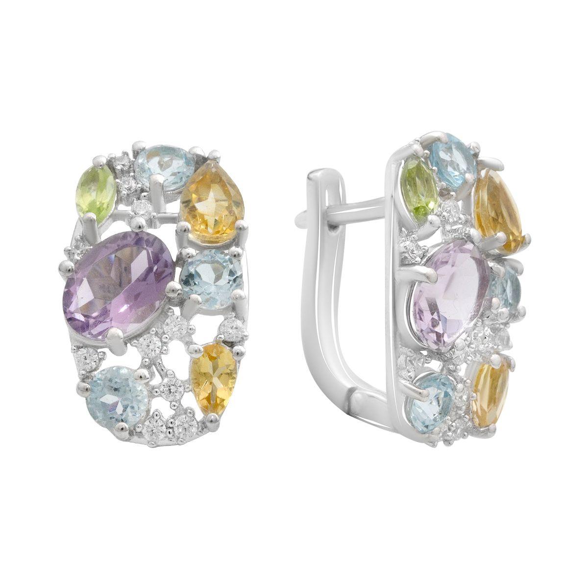 Серебряные серьги с натуральным аметистом 5.903ct, цитрином, хризолітом, топазом (2193241) аметист
Серебряные серьги с натуральным аметистом 5.903ct, цитрином, хризолітом, топазом (2193241) аметист