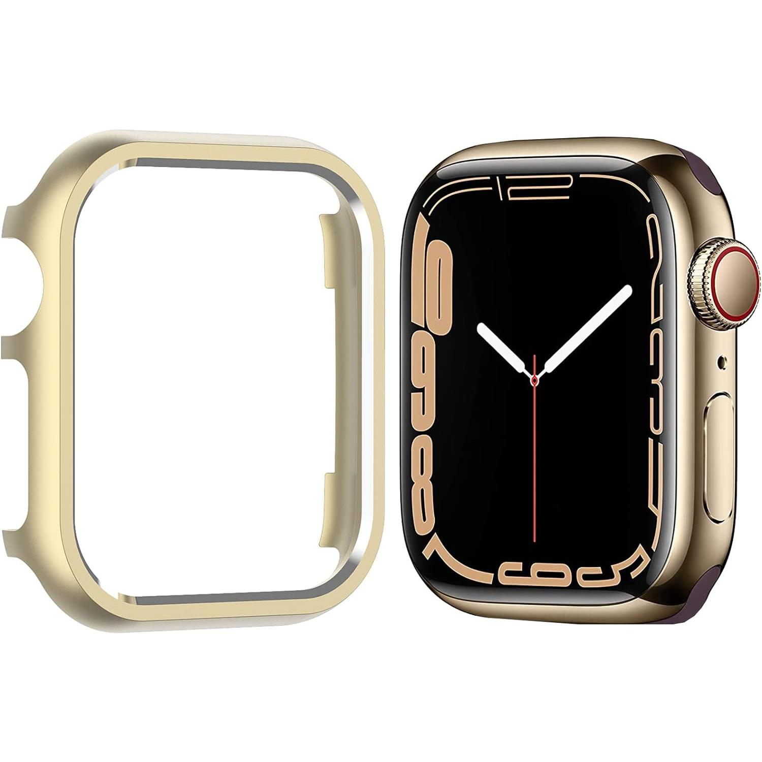 Fashion Metal Protective Frame for iWatch Series 9 8 7 6 5 4 SE Aluminum Alloy Case for Apple Watch Cover 40mm 41mm 44mm 45mm 45mm золотий
Fashion Metal Protective Frame for iWatch Series 9 8 7 6 5 4 SE Aluminum Alloy Case for Apple Watch Cover 40mm 41mm 44mm 45mm 45mm золотий