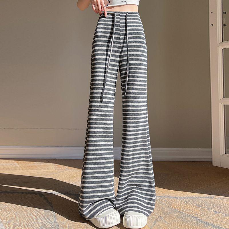 Maternity Striped Drawstring Micro-Flare Slimming Pants – Body-Shaping Versatile Wide-Leg Sports Pants 3XL темно-сірий
Maternity Striped Drawstring Micro-Flare Slimming Pants – Body-Shaping Versatile Wide-Leg Sports Pants 3XL темно-сірий