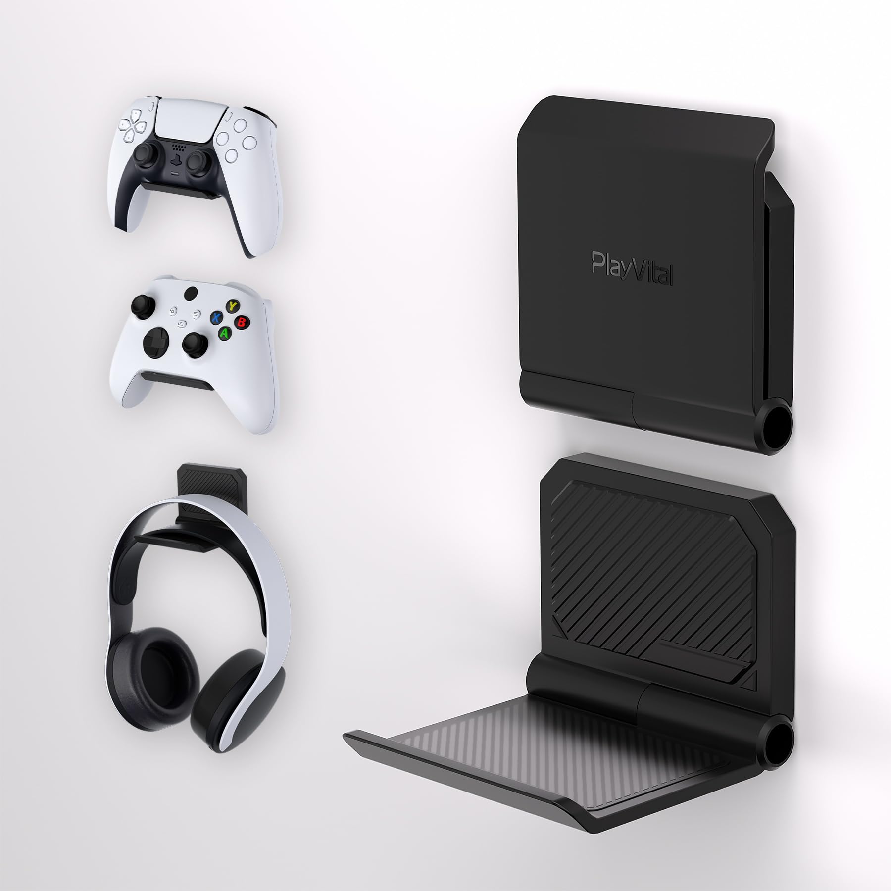 PlayVital FOLD Wall Mount Stand for Foldable Wall Stand for Xbox Series Switch Gaming Headset Wall Holder for Xbox Wireless Headset and Pulse 3D
PlayVital FOLD Wall Mount Stand for Foldable Wall Stand for Xbox Series Switch Gaming Headset Wall Holder for Xbox Wireless Headset and Pulse 3D