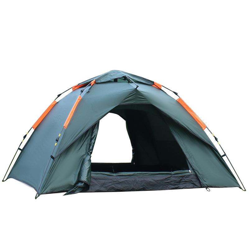 Double-Layer Tent: Sun & Rain Protection, Quick-Opening, Portable, Waterproof for Camping 4-Person
Double-Layer Tent: Sun & Rain Protection, Quick-Opening, Portable, Waterproof for Camping 4-Person