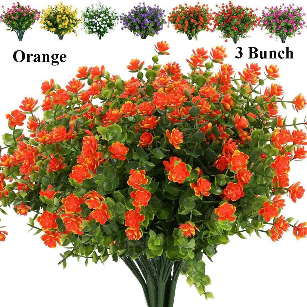 3 Bunch Multicolors Artificial Flowers Plastic 34cm Realistic Simulation Floral Bouquets Spring Grass Tea Flowers
3 Bunch Multicolors Artificial Flowers Plastic 34cm Realistic Simulation Floral Bouquets Spring Grass Tea Flowers