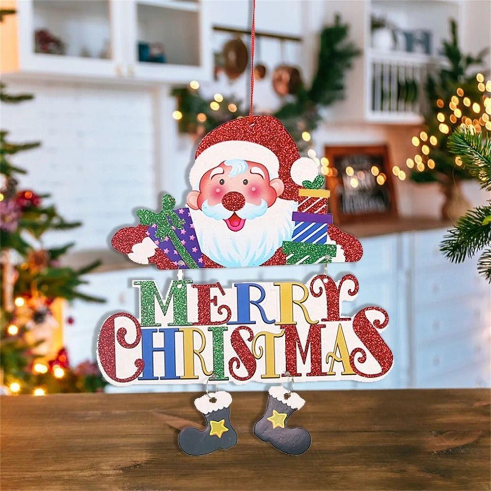Santa Santa Door Hanging Nordic Christmas Tree Ornaments Funny Christmas Scene Pendant Home Decor
Santa Santa Door Hanging Nordic Christmas Tree Ornaments Funny Christmas Scene Pendant Home Decor