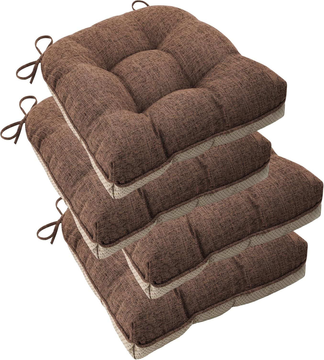 Chair Cushions for Dining Chairs Set of 4 Office Chair Cushion 18x18x3 Inches Kitchen Chair Pads Soft and Comfortable Seat кофейный
Chair Cushions for Dining Chairs Set of 4 Office Chair Cushion 18x18x3 Inches Kitchen Chair Pads Soft and Comfortable Seat кофейный