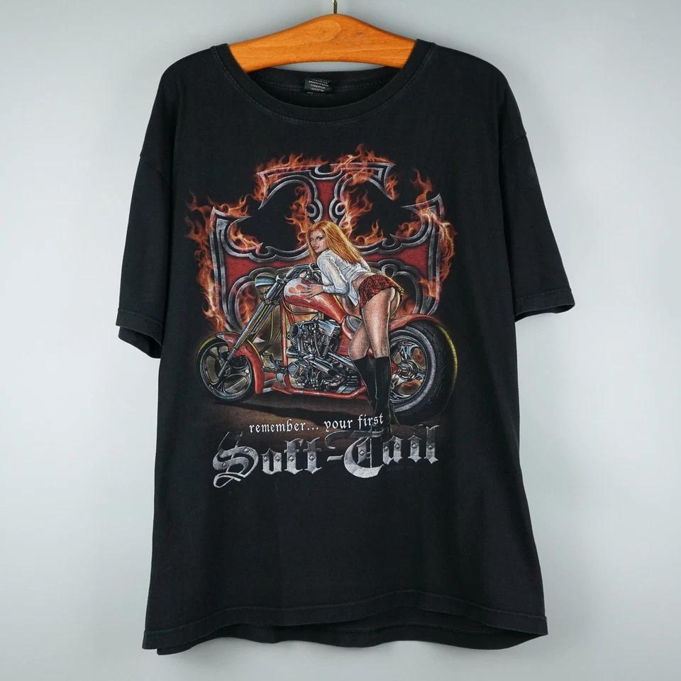 Vintage 90s Bike and Girl t-shirt XL
Vintage 90s Bike and Girl t-shirt XL