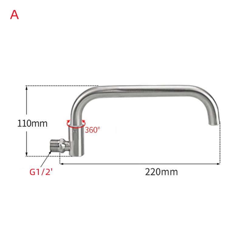 Смеситель для кухни из нержавеющей стали 304, 1 шт., полуавтоматический, с качающимся рычагом, поворотный на 360 градусов, без ручки, с резьбой G1/2
Смеситель для кухни из нержавеющей стали 304, 1 шт., полуавтоматический, с качающимся рычагом, поворотный на 360 градусов, без ручки, с резьбой G1/2