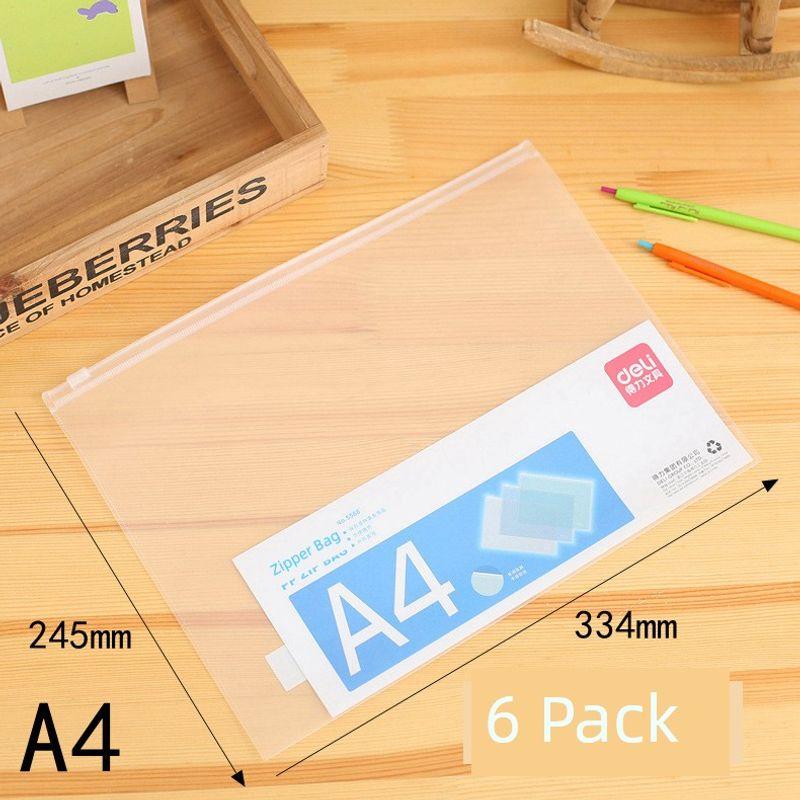 Deli Pp Matte Office Folder Edge Sliding Bag A4 (5588 White Six Pack)
Deli Pp Matte Office Folder Edge Sliding Bag A4 (5588 White Six Pack)