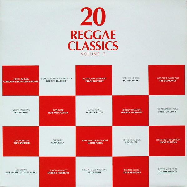 LP Record VARIOUS 20 Reggae Classics Volume 3 TRLS256 Trojan Records 1988 UK Reggae Ska Dub Used
LP Record VARIOUS 20 Reggae Classics Volume 3 TRLS256 Trojan Records 1988 UK Reggae Ska Dub Used