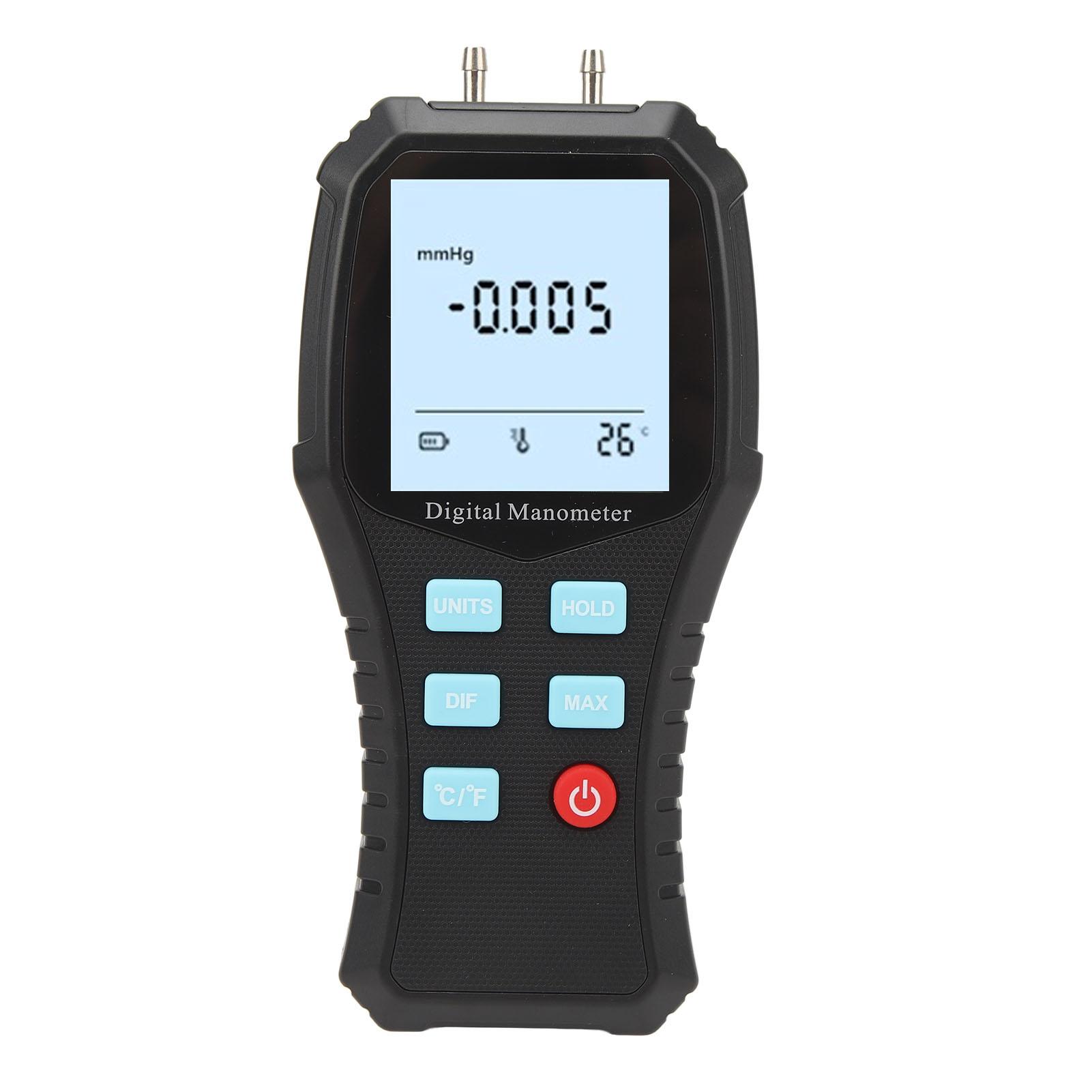 Цифровой манометр, портативный манометр HVAC, измеритель давления воздуха, газа для кондиционирования воздуха
Цифровой манометр, портативный манометр HVAC, измеритель давления воздуха, газа для кондиционирования воздуха