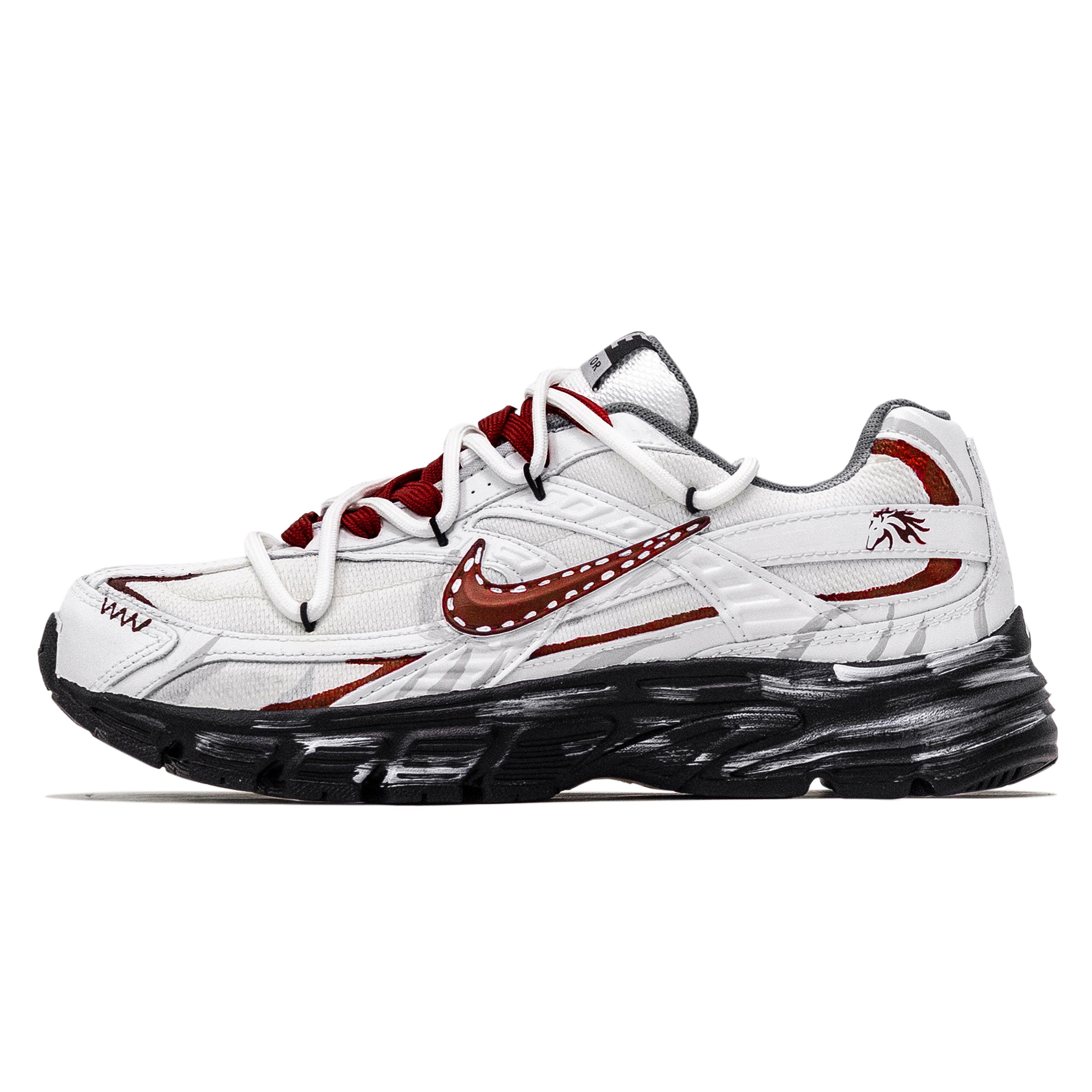 Nike Initiator Leather, Textile Abrasion Resistant Slip Resistant Low top Casual Running Shoes Men s Red White IO7609-101(Team901-) 41
Nike Initiator Leather, Textile Abrasion Resistant Slip Resistant Low top Casual Running Shoes Men s Red White IO7609-101(Team901-) 41