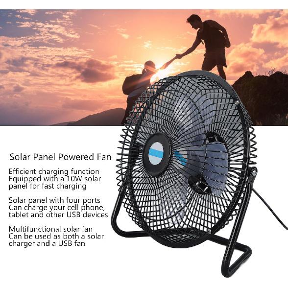 10W Solar Panel Powered Fan 8inch USB Portable Solar Panel Fan for Camping Outdoor Chicken Dog Pets Houses
10W Solar Panel Powered Fan 8inch USB Portable Solar Panel Fan for Camping Outdoor Chicken Dog Pets Houses