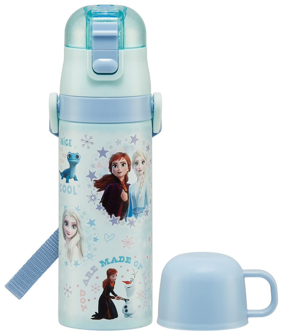 Skater Бутылка для воды для детей из нержавеющей стали 2WAY с чашкой 430 мл Disney Frozen 22 Girls Girls Children SKDC4-A
Skater Бутылка для воды для детей из нержавеющей стали 2WAY с чашкой 430 мл Disney Frozen 22 Girls Girls Children SKDC4-A