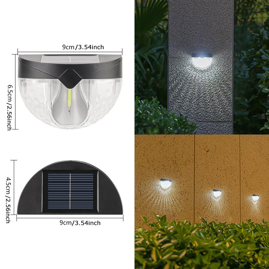 1-8PCS LED Solar Lights Outdoor Garden Path Fence Wall Landscape Lamp IP65 Waterproof Staircase Night Light Yard Solar lights
1-8PCS LED Solar Lights Outdoor Garden Path Fence Wall Landscape Lamp IP65 Waterproof Staircase Night Light Yard Solar lights
