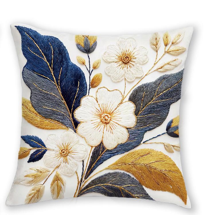 1/4pcs Luxurious Gold Navy Blue Floral Throw Pillow Covers Modern Boho Decorative Cushion Cases for Home Sofa Bedroom 45x45cm-1pcs
1/4pcs Luxurious Gold Navy Blue Floral Throw Pillow Covers Modern Boho Decorative Cushion Cases for Home Sofa Bedroom 45x45cm-1pcs