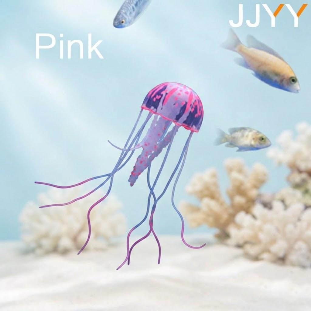 Fluorescent Jellyfish Aquarium Ornament Glowing Fish Tank Decor Underwater Home Aquatic Decor рожевий
Fluorescent Jellyfish Aquarium Ornament Glowing Fish Tank Decor Underwater Home Aquatic Decor рожевий