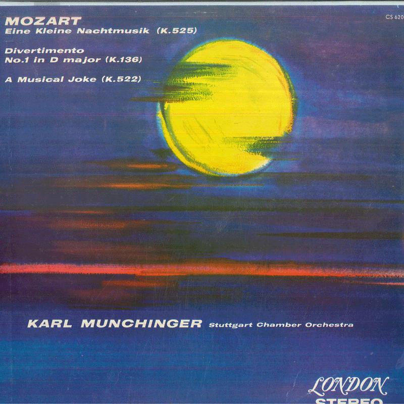 LP Record KARL MUNCHINGER STUTTGARTER KAMMER Mozart Eine Kleine Nachtmusik Div CS6207 LONDON 196 US Classical Used
LP Record KARL MUNCHINGER STUTTGARTER KAMMER Mozart Eine Kleine Nachtmusik Div CS6207 LONDON 196 US Classical Used