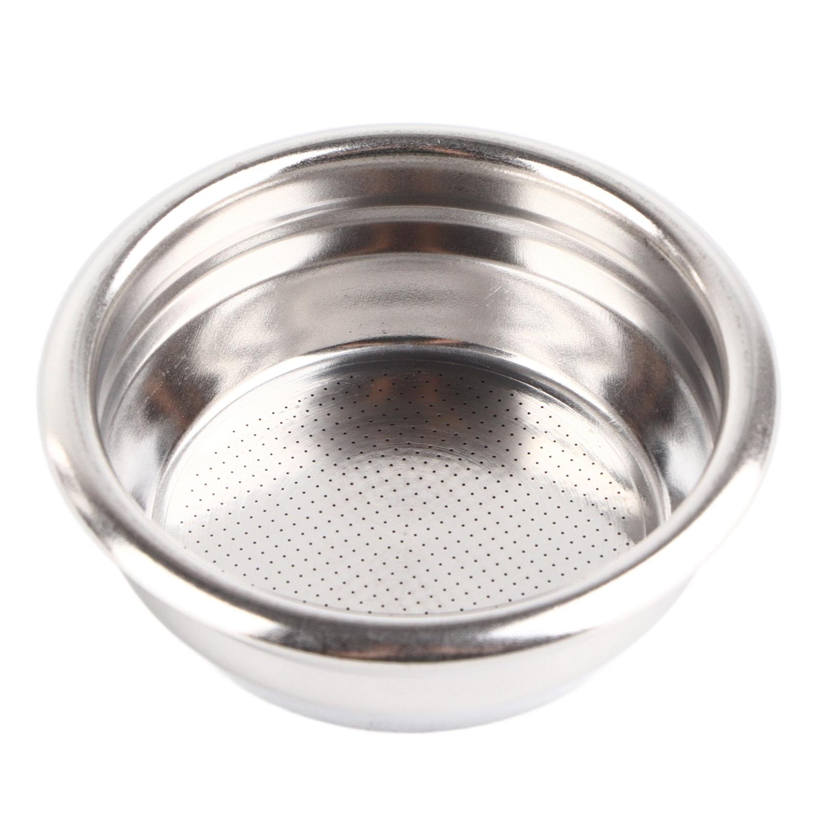 22g Porous Filter Basket Stainless Steel Coffee Portafilter Filter 2 Cup Coffee Filter Bowl for L(for 6.5-9kg)
22g Porous Filter Basket Stainless Steel Coffee Portafilter Filter 2 Cup Coffee Filter Bowl for L(for 6.5-9kg)