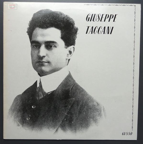 LP Record GIUSEPPE TACCANI Giuseppe Taccani GV550 Rubini Records UK Classical Used
LP Record GIUSEPPE TACCANI Giuseppe Taccani GV550 Rubini Records UK Classical Used