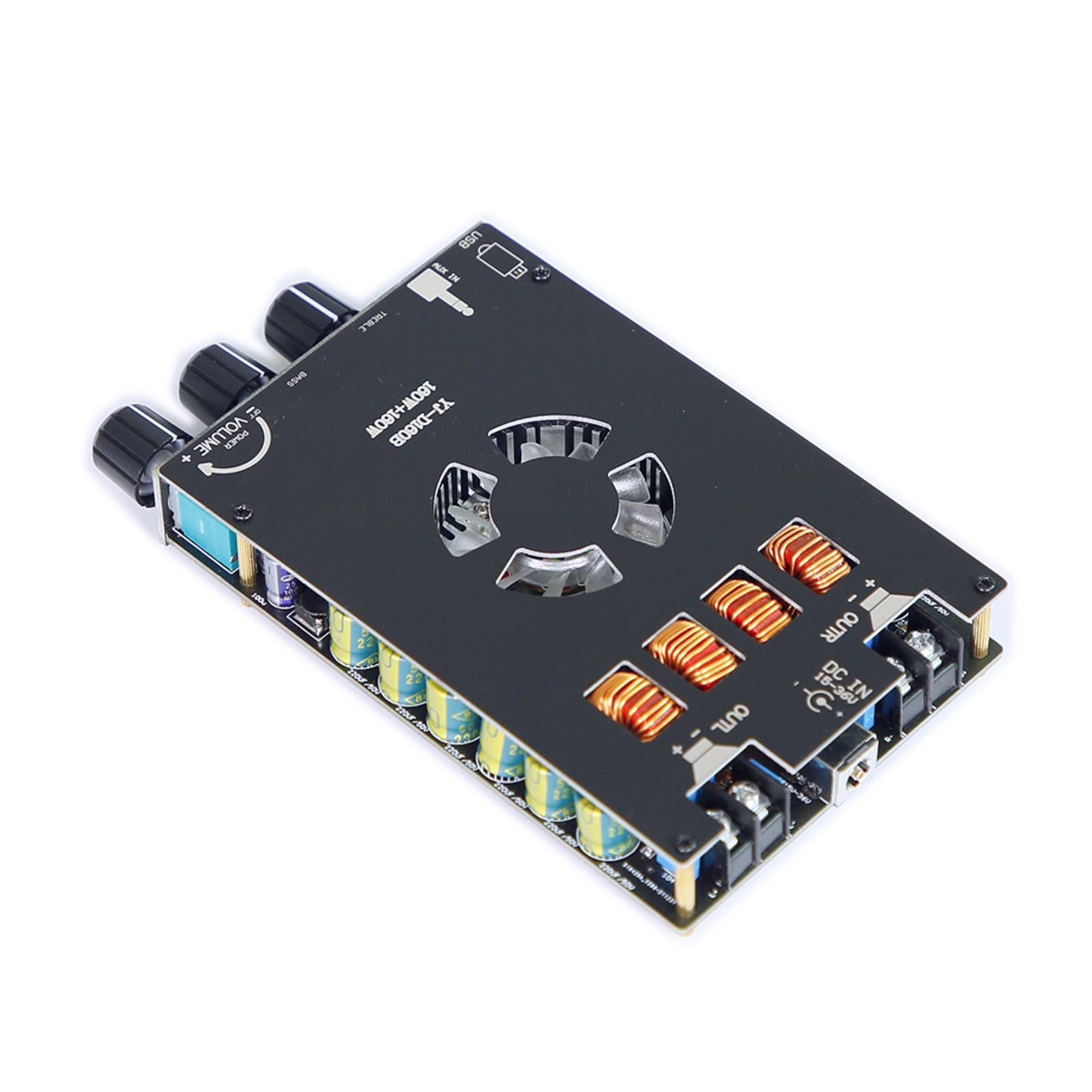 Stereo Power Amplifier Dual Channel Module 2x160W Rated Output Power TDA7498E Amplifier Board for Speakers DIY Parts 1
Stereo Power Amplifier Dual Channel Module 2x160W Rated Output Power TDA7498E Amplifier Board for Speakers DIY Parts 1