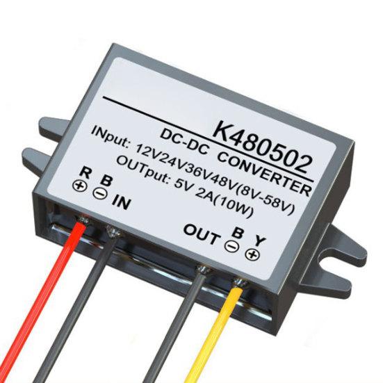 36 В 48 В до 5 В 3 А Понижуючий перетворювач Джерело живлення Адаптер Регулятор Понижуючий модуль 2A
36 В 48 В до 5 В 3 А Понижуючий перетворювач Джерело живлення Адаптер Регулятор Понижуючий модуль 2A