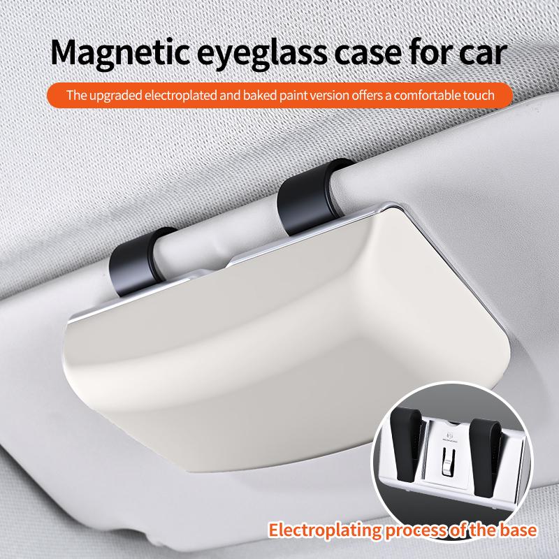 Auto Storage Tools Sun Visor Glasses Holder Multi-functional Car-Mounted Car Sunglasses Case Magnetic Switch Car Storage Box
Auto Storage Tools Sun Visor Glasses Holder Multi-functional Car-Mounted Car Sunglasses Case Magnetic Switch Car Storage Box
