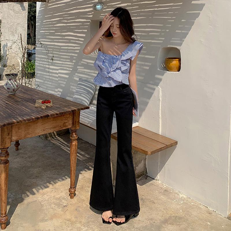 Autumn Women s Slimming Straight-Leg Micro Flare Jeans with Chic Draped Design 2XL
Autumn Women s Slimming Straight-Leg Micro Flare Jeans with Chic Draped Design 2XL