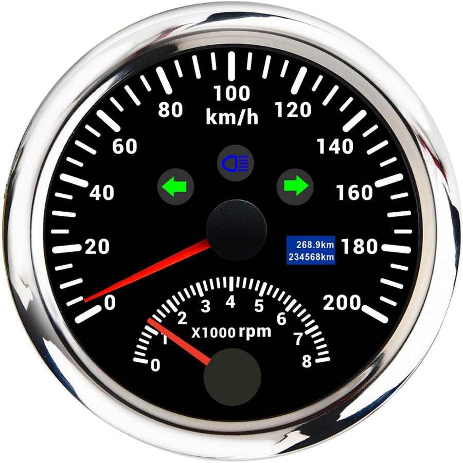 Новый 85-мм цифровой спидометр GPS для автомобиля, грузовика, лодки, 0-200 км/ч, измеритель скорости, тахометр 8000 об/мин для автомобиля, лодки, квадроцикла 9-32 В
Новый 85-мм цифровой спидометр GPS для автомобиля, грузовика, лодки, 0-200 км/ч, измеритель скорости, тахометр 8000 об/мин для автомобиля, лодки, квадроцикла 9-32 В