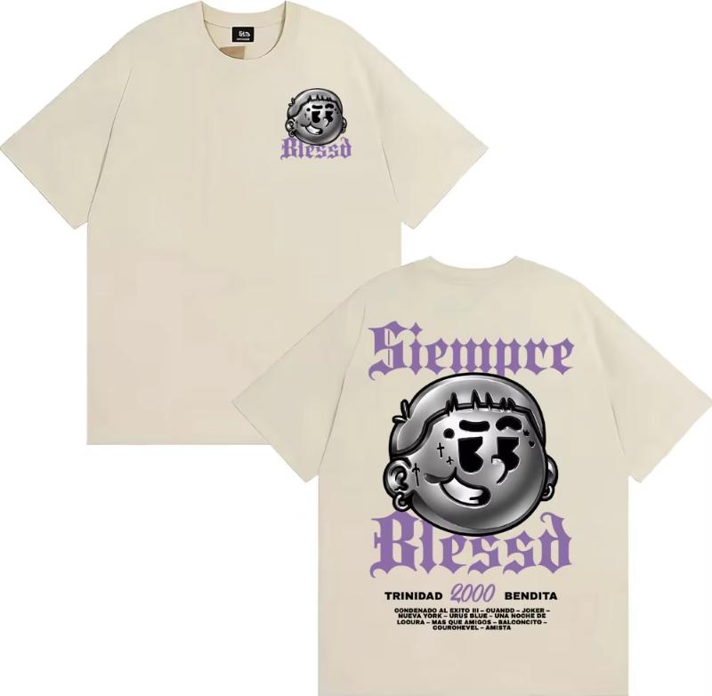 Rapper Blessd Sisabe Album Merch T Shirts Men Women Harajuku Hip Hop Vintage T-shirt Casual O-Neck Cotton Oversized T Shirt 5XL різнокольоровий
Rapper Blessd Sisabe Album Merch T Shirts Men Women Harajuku Hip Hop Vintage T-shirt Casual O-Neck Cotton Oversized T Shirt 5XL різнокольоровий