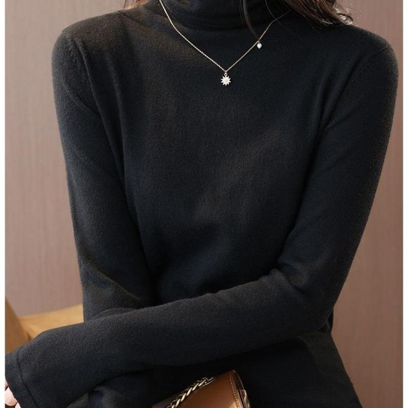 Женский свитер облегающего кроя с воротником-стойкой из флиса: Осенне-зимний трикотаж, приятный к коже топ с длинным рукавом XL (138-149 lbs)
Женский свитер облегающего кроя с воротником-стойкой из флиса: Осенне-зимний трикотаж, приятный к коже топ с длинным рукавом XL (138-149 lbs)