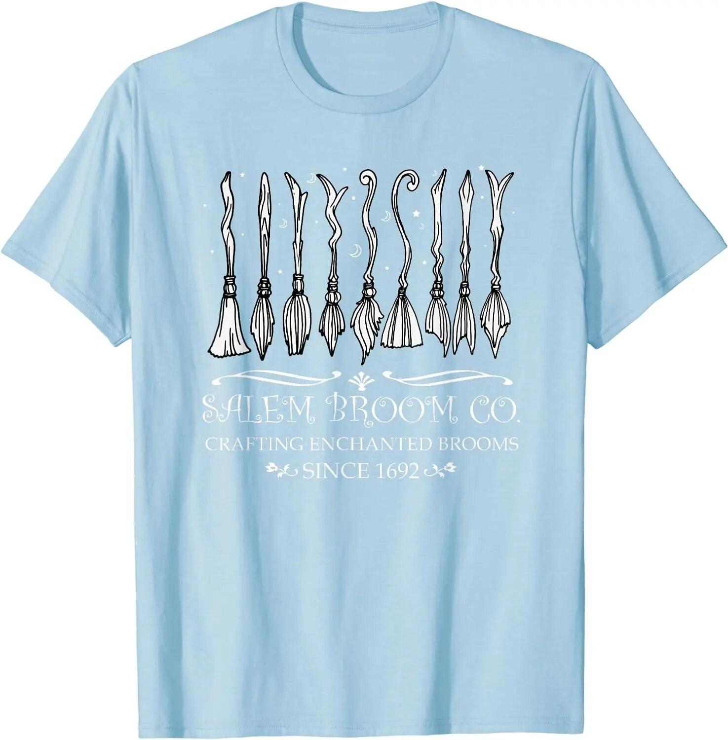 Salem Broom Company for A Halloween Fan T-Shirt Графічні футболки Funny Witch T-Shirt Casual Cotton Daily Four Seasons 3XL
Salem Broom Company for A Halloween Fan T-Shirt Графічні футболки Funny Witch T-Shirt Casual Cotton Daily Four Seasons 3XL
