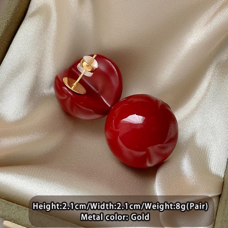 Women s Minimalist Gap Imitation Pearl Stud Earrings Fashion Commuter Jewelry Versatile Party Accessory 2026 Design For Gilrs 2.1*2.1cm червоний
Women s Minimalist Gap Imitation Pearl Stud Earrings Fashion Commuter Jewelry Versatile Party Accessory 2026 Design For Gilrs 2.1*2.1cm червоний
