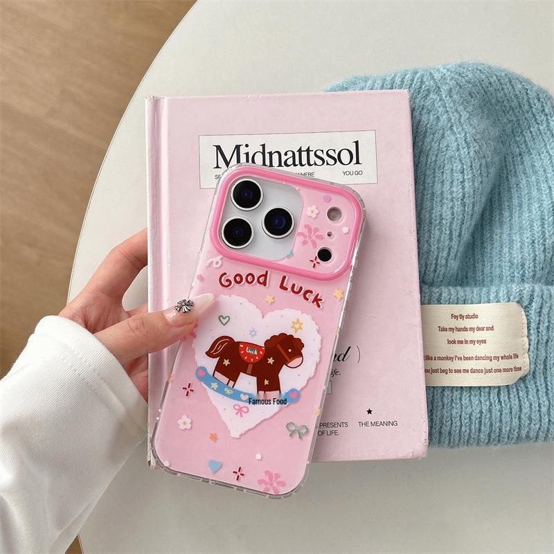 Creative Heart and Horse Illustration Phone Case for iPhone 17/16 Pro Max/15/14 iPhone 15
Creative Heart and Horse Illustration Phone Case for iPhone 17/16 Pro Max/15/14 iPhone 15