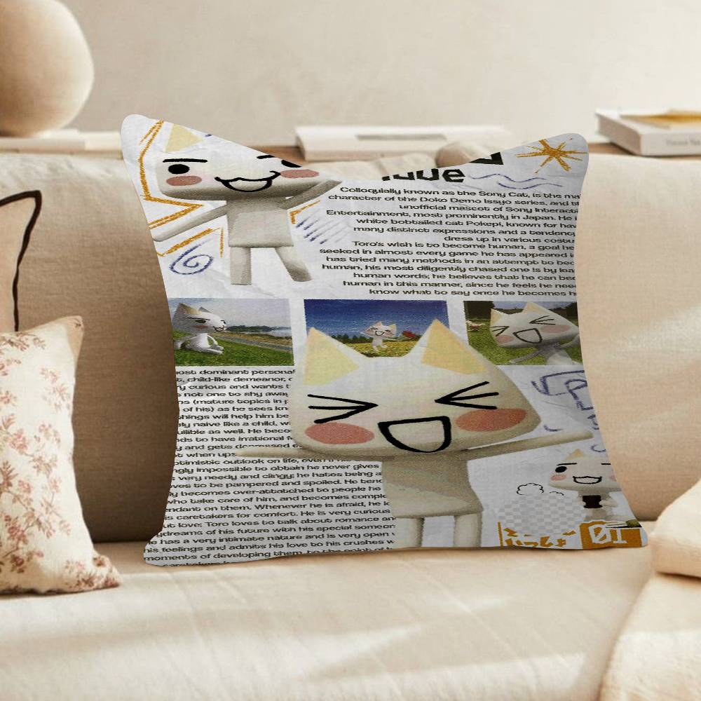 Inoue Toro CUTE Cat Personalized Pillow Dust Cover Bedroom Kids Party Decoration Pillowcase Birthday Children Gift 30x30 cm
Inoue Toro CUTE Cat Personalized Pillow Dust Cover Bedroom Kids Party Decoration Pillowcase Birthday Children Gift 30x30 cm