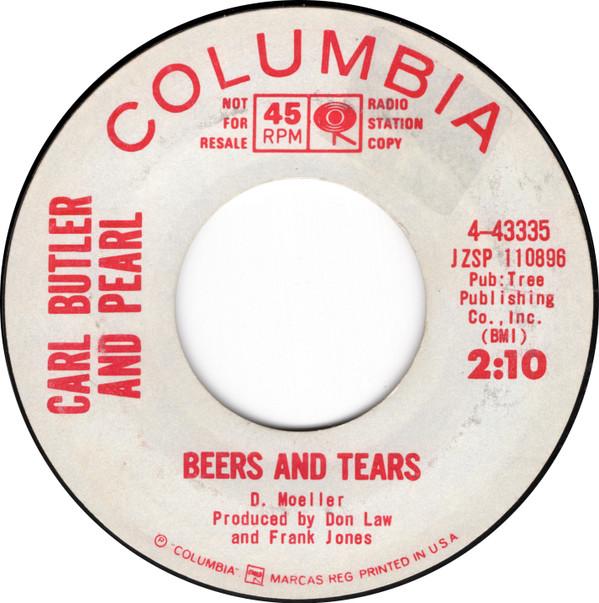 7inch Record CARL & PEARL BUTLER - Beers And Tears 443335PROMO Columbia 1965 US Folk Used
7inch Record CARL & PEARL BUTLER - Beers And Tears 443335PROMO Columbia 1965 US Folk Used