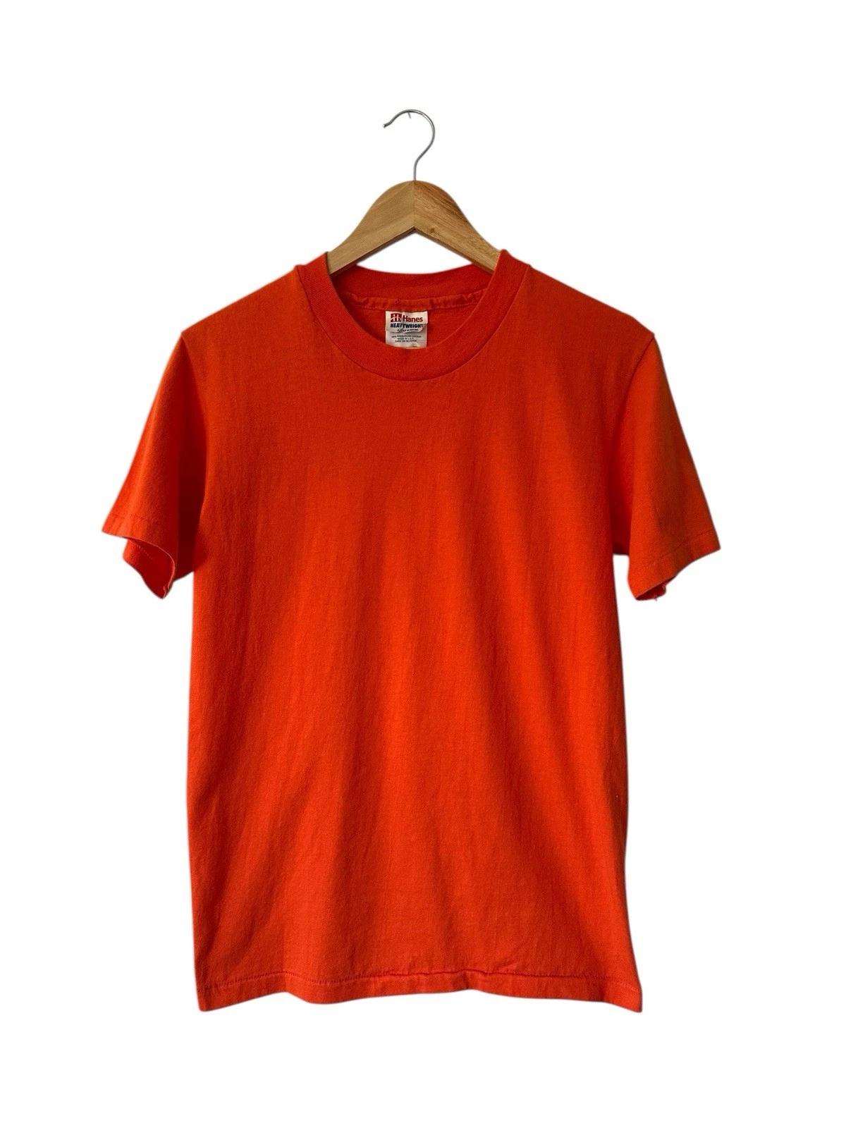 Vintage Hanes Heavyweight Blank Orange T Shirt Men’s Small USA Single Stitch 90s S
Vintage Hanes Heavyweight Blank Orange T Shirt Men’s Small USA Single Stitch 90s S