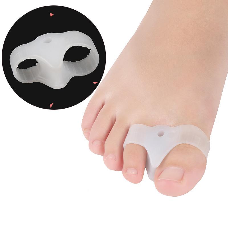 1pair Silicone Gel Toe Sleeves Separators Big toe Protector pads straightener daily use insole High elasticity insoles белый
1pair Silicone Gel Toe Sleeves Separators Big toe Protector pads straightener daily use insole High elasticity insoles белый