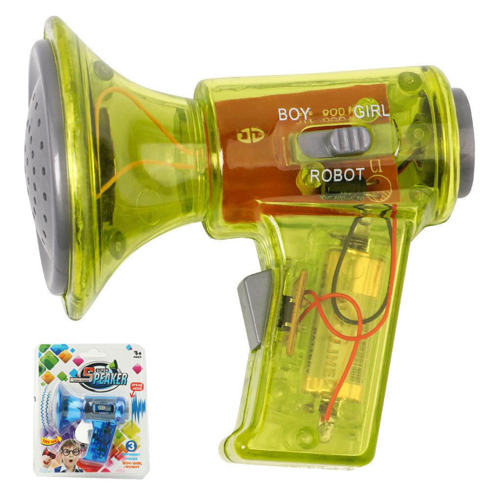 Multi-Frequency Voice Changer Mini Speaker - Novelty Prank Toy
Multi-Frequency Voice Changer Mini Speaker - Novelty Prank Toy