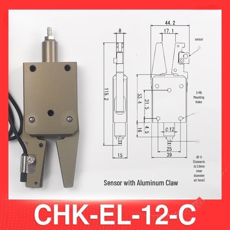 Aokewen CHK-EL Pneumatic Sprue Clamp
Aokewen CHK-EL Pneumatic Sprue Clamp