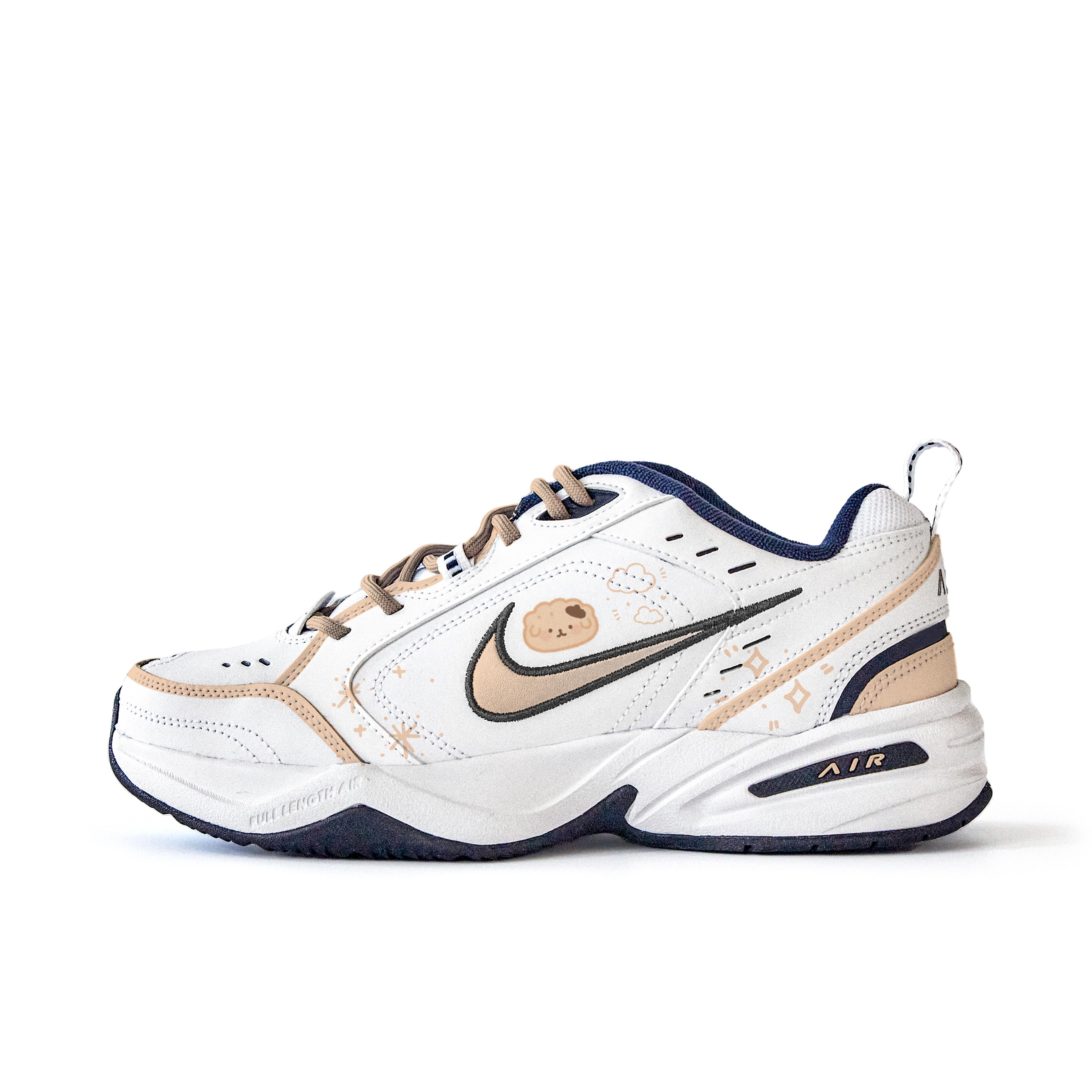 Nike Air Monarch 4 Slip Resistant Abrasion Resistant Low top Chunky Sneakers Unisex White Pink 415445-102 (Team746-) 45
Nike Air Monarch 4 Slip Resistant Abrasion Resistant Low top Chunky Sneakers Unisex White Pink 415445-102 (Team746-) 45