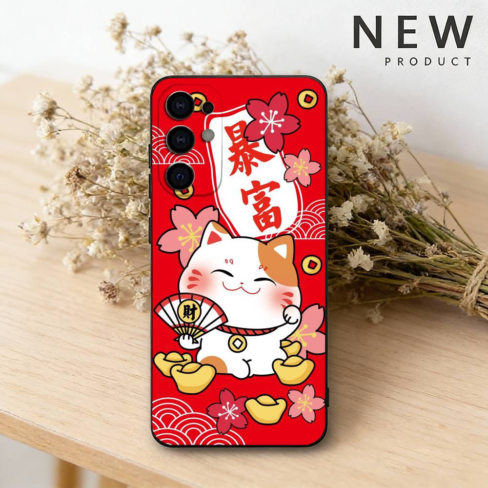 Lucky Money Cat Phone Case For Samsung S26,25,24,23,22,21,20,30,Ultra,Plus,Fe,Lite Black Shell Samsung S20plus5G
Lucky Money Cat Phone Case For Samsung S26,25,24,23,22,21,20,30,Ultra,Plus,Fe,Lite Black Shell Samsung S20plus5G