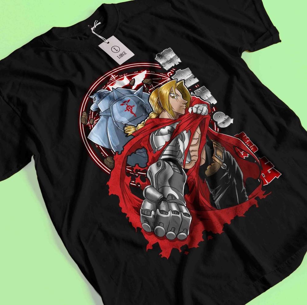 Футболка Стальной алхимик FMA Братство Эдвард Элрик Альфонс Элрик Футболка L
Футболка Стальной алхимик FMA Братство Эдвард Элрик Альфонс Элрик Футболка L