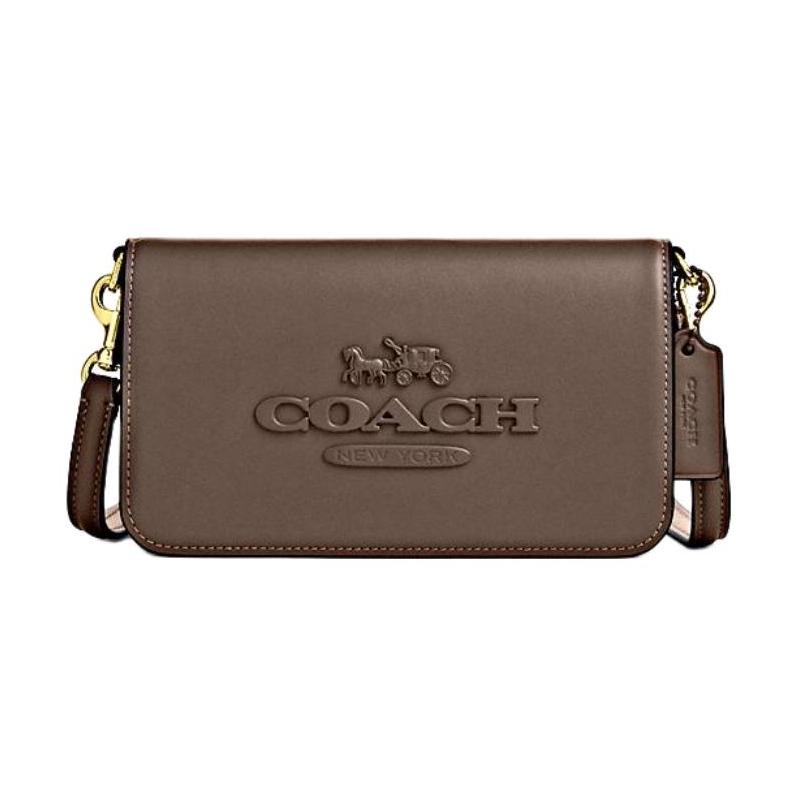 COACH Toni 19 brand logo removable shoulder strap calfskin crossbody shoulder bag small women s tan коричневий
COACH Toni 19 brand logo removable shoulder strap calfskin crossbody shoulder bag small women s tan коричневий