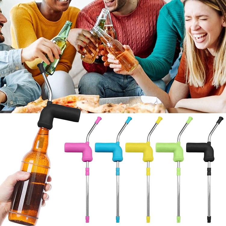 Stainless Steel Beer Aerator Dispenser with Silicone Straw чёрный
Stainless Steel Beer Aerator Dispenser with Silicone Straw чёрный
