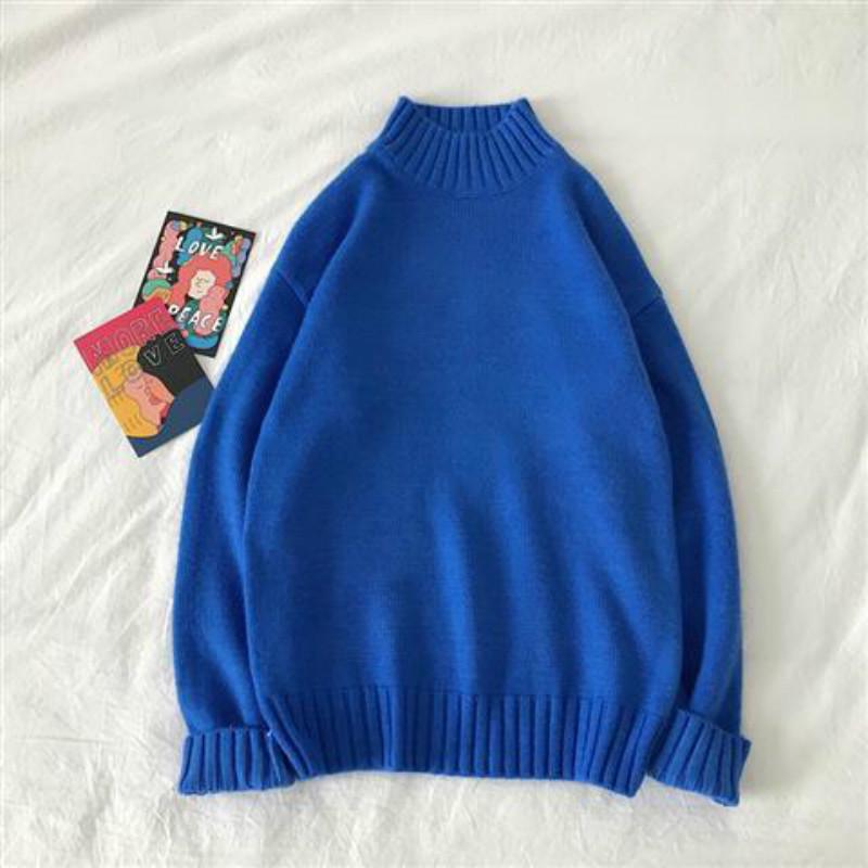 Жіноча водолазка Pofulove Корейська версія The Loose Students Autumn and Winter Однотонна сорочка Сорочка Дикий светр для пар XXXL
Жіноча водолазка Pofulove Корейська версія The Loose Students Autumn and Winter Однотонна сорочка Сорочка Дикий светр для пар XXXL