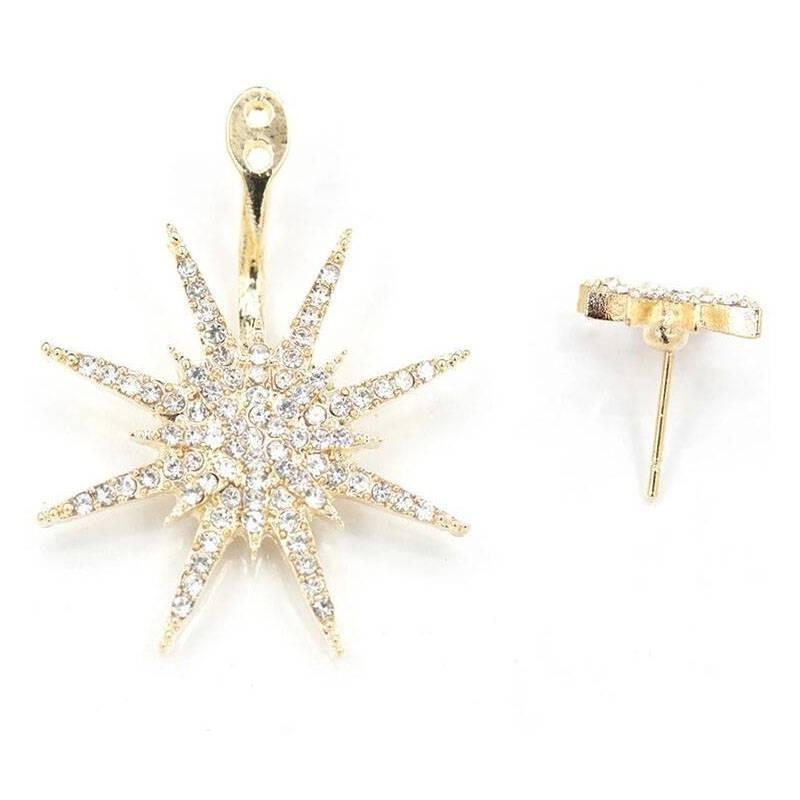 Stylish Korean Style Star Earrings Sparkling Silver Plated Studs For Women золотой
Stylish Korean Style Star Earrings Sparkling Silver Plated Studs For Women золотой