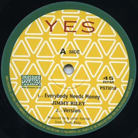10inch Record JIMMY RILEY - Everybody Needs Money; Version / Re PSTI018 Pressure Sounds 2015 UK Reggae, Ska & Dub
10inch Record JIMMY RILEY - Everybody Needs Money; Version / Re PSTI018 Pressure Sounds 2015 UK Reggae, Ska & Dub