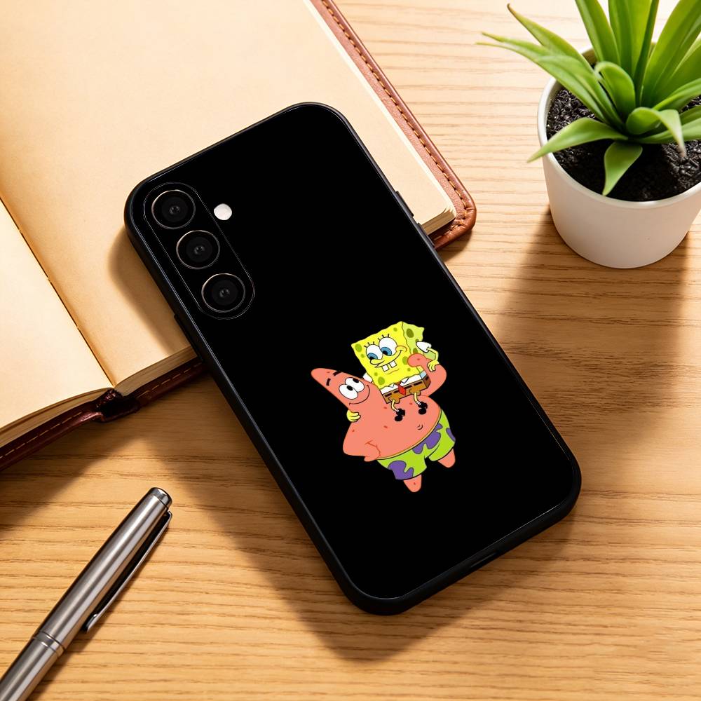 S-Sponge Funny B-Bob Animation Phone Case Black Silicone Soft For Samsung Galaxy A73,A72,A71,A70,A53,A52,A51 Samsung a20s
S-Sponge Funny B-Bob Animation Phone Case Black Silicone Soft For Samsung Galaxy A73,A72,A71,A70,A53,A52,A51 Samsung a20s