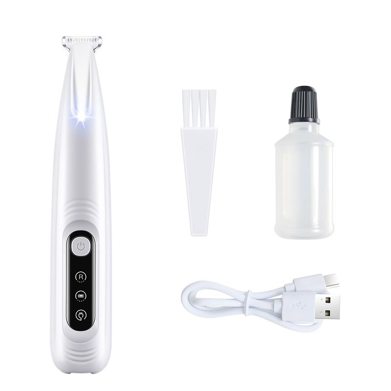 BEPAN Pet Dog Groomer Trimmer with LED Light Waterproof Pet Foot Hair Trimmer Low Noise Cat Dog Face Foot Ear Hip Paw Shaver
BEPAN Pet Dog Groomer Trimmer with LED Light Waterproof Pet Foot Hair Trimmer Low Noise Cat Dog Face Foot Ear Hip Paw Shaver