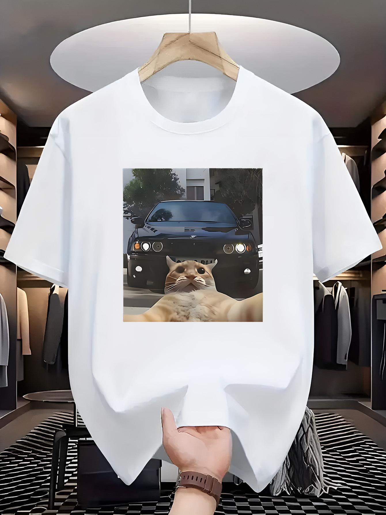 ZX 2026 New Years and Summer New Style Street Casual Funny Cat Printed Comfortable Soft Transparent Mens Tshirt 4XL
ZX 2026 New Years and Summer New Style Street Casual Funny Cat Printed Comfortable Soft Transparent Mens Tshirt 4XL